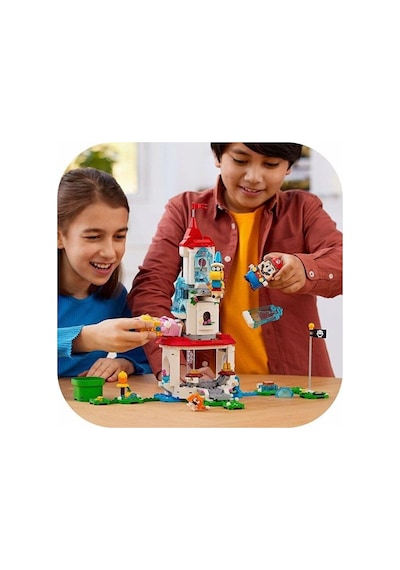 LEGO® Super Mario 71407 Cat Peach Suit and Frozen Tower 494 Parça