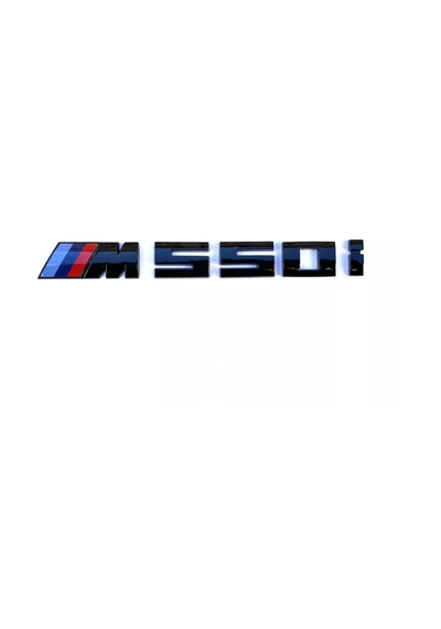 Bmw M550i Gloss Black Bagaj Yazısı 3m 3d Abs