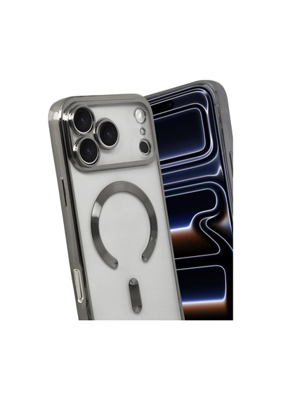 Apple İphone 17 Pro Uyumlu Kross Magneticsafe Kapak - Titan Gri