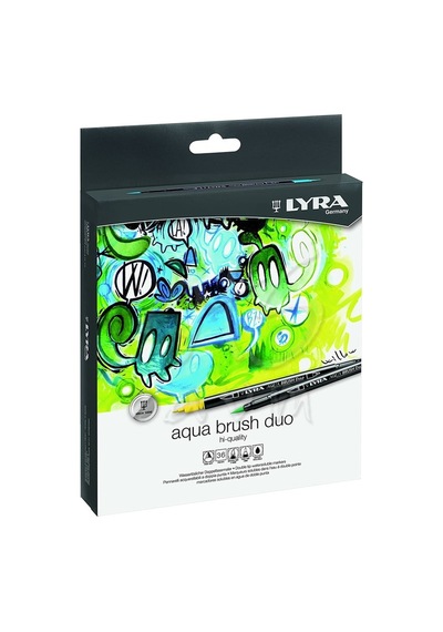 Lyra Aqua Brush Duo Fırça Uçlu Kalem 36Lı Set