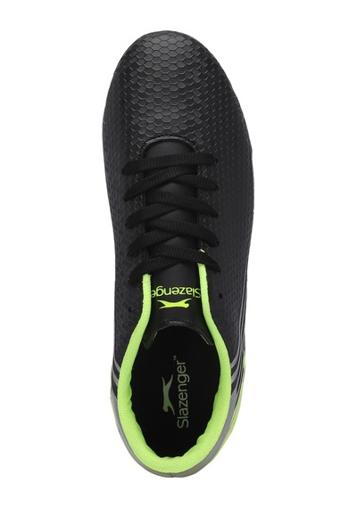 Slazenger Carlo I Unisex Çocuk Halı Saha Siyah / Yeşil Futbol Ayakkabısı Siyah / Yeşil