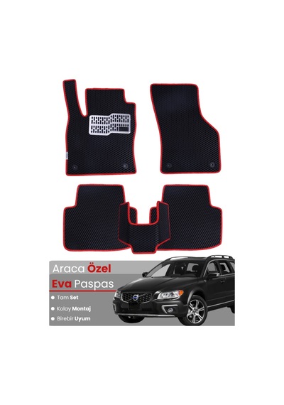 Volvo Xc70 2007-2016 Uyumlu Eva Paspas Tam Set Oto Paspas,araca Özel,tam Koruma,kolay Montaj 246