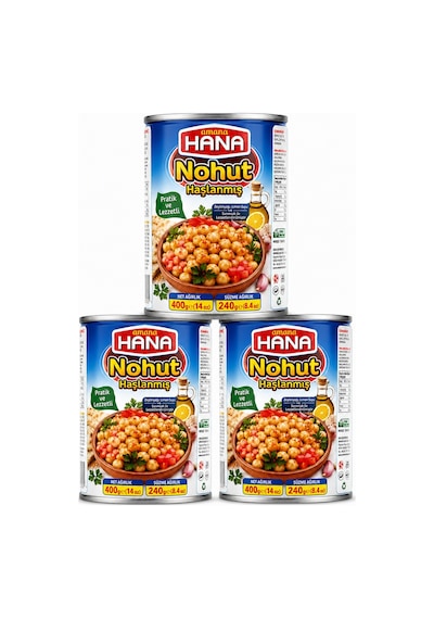 Hana Nohut Konservesi 3 x 400 G