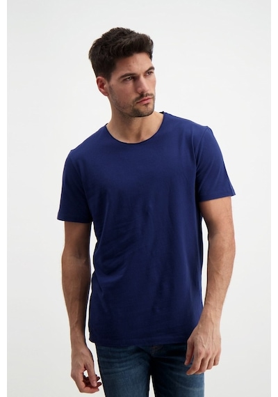 Rich Erkek Yıkamalı Basic T-Shirt (481343738)