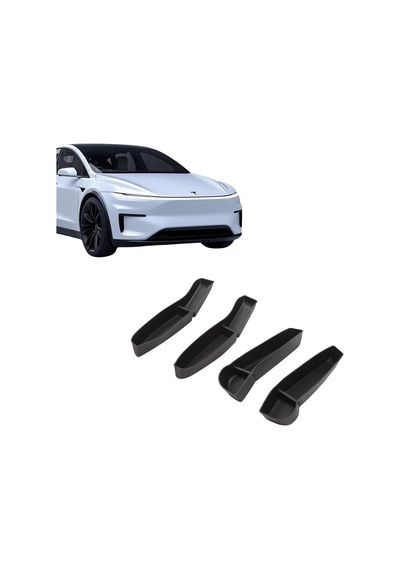 Tesla Juniper Kapıya Takılan Geniş Düzenleyici 4 Lü Set Siyah 80825066