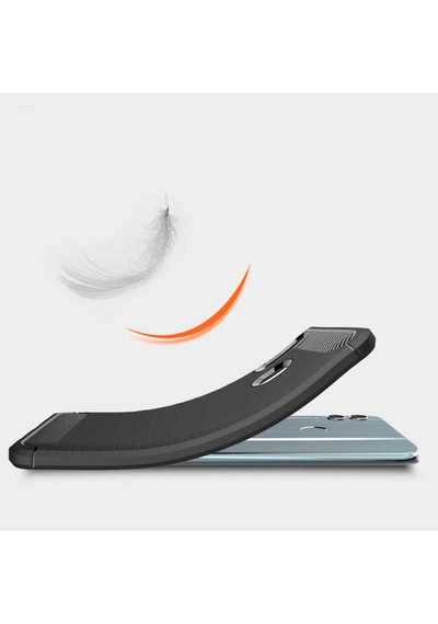 Huawei P Smart 2019 Kılıf Zore Room Silikon Kapak Gri