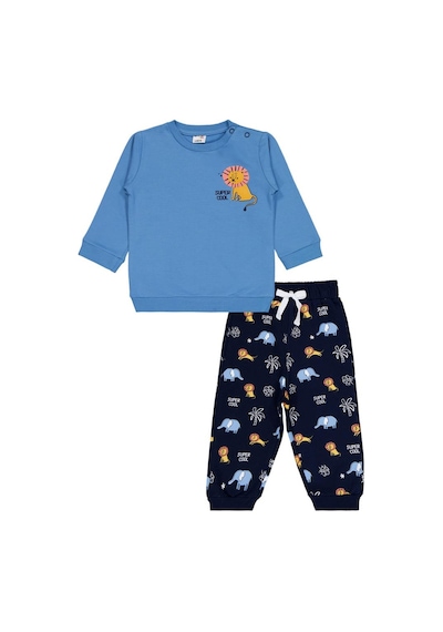 Civil Baby Safari Baskılı 2'li Set 6-18 Ay Takım - Standart