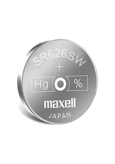 Maxell 377 SR626SW 1.55V Gümüş Oksitli Saat Pili 100'lü
