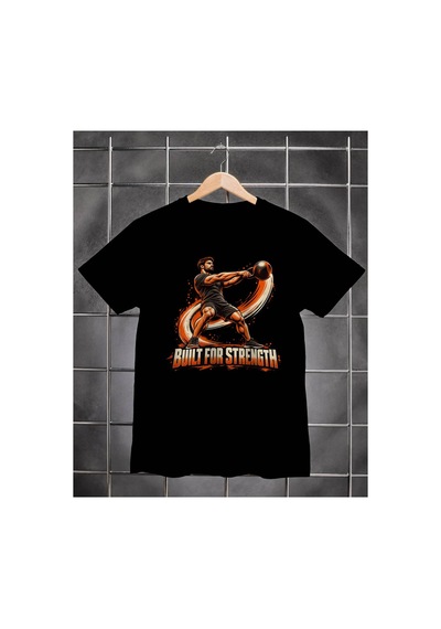 Segungear Builtforstrength Erkek Regular Fit Baskılı Spor Tişört Diğer