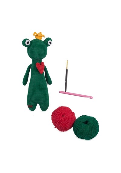 Amigurumi Organik Oyuncak-uyku Arkadaşı Kurbağ-örme Kurbağ-örme Bebek