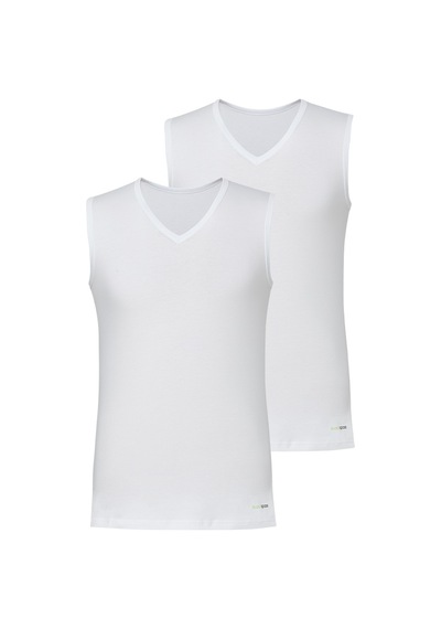 Blackspade Erkek Tshirt 2li Paket Tender Cotton 9677 - Beyaz