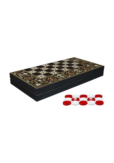 Klasik Sedef İşlemeli Tavla Model 2