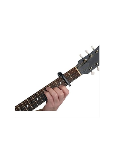 Planet Waves Pwcp09 Tri-action Capo-black Cızırtısız - Hassas - Ergonomik