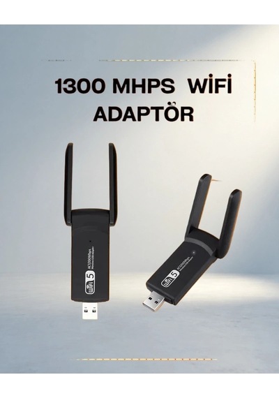 Çift Bant Wifi Adaptör 1200 Mbps Usb 3.0 Bağlantı - 4997