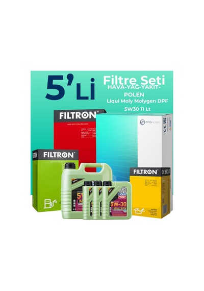 Ford Transit V347 3.2 Dizel Filtre Bakım Seti Liqui Moly Motor Yağlı 2006-2014 5 Li 8200BKMFLSHNGFL24358