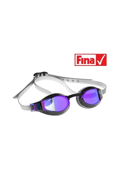 Mad Wave Yarış Gözlüğü X-LOOK Aynalı (Rainbow) Mor M0454 06 09W Beyaz