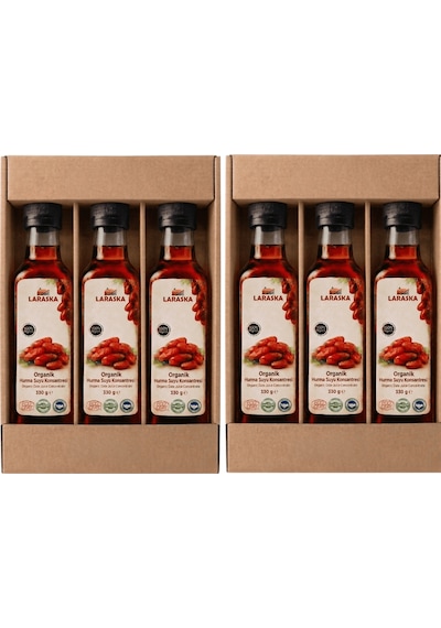 Organik Hurma Suyu Konsanteresi 330g X 6 İşletme Boyu Avantajlı Paket