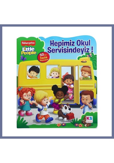 Bezos Hepimiz Okul Servisindeyiz Flap Book Dlra