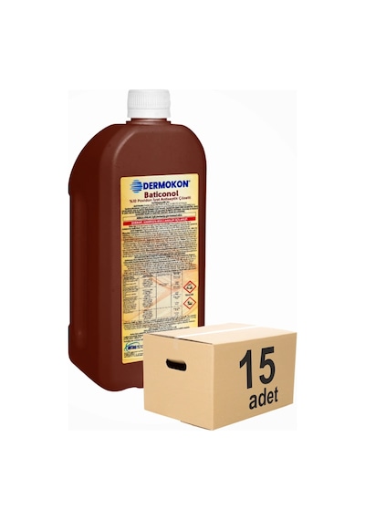 Dermokon Batikon Antiseptik Çözelti 1000ml - 15 Adet