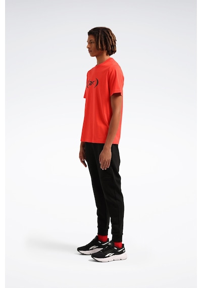 Reebok Basketball T-shırt Kırmızı Erkek Kısa Kol T-shirt Kırmızı