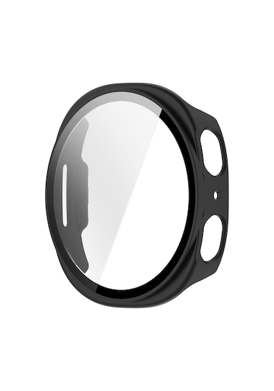 Novstrap Samsung Galaxy Uyumlu Apple Watch Uyumlu 8 44mm İle  Sert Pc Kasa Ve Cam Ekran Koruyucu 360 Tam Koruma