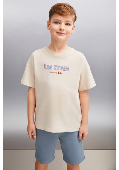 Grimelange Inıgo Erkek Bej T-shirt