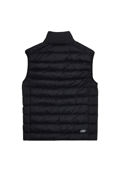 Skechers Kadın Siyah Yelek W Outerwear Padded Vest S231239-001 Siyah