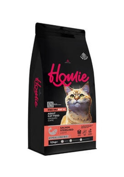 Somonlu Düşük Tahıllı Kısırlaştırılmış Kedi Maması 12 Kg