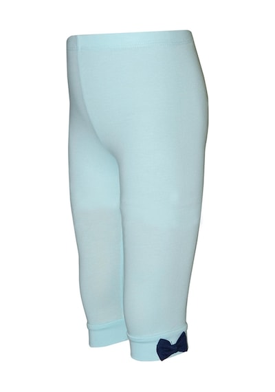Lovetti Soft Turkuaz Kız Çocuk Renkli Fiyonklu Kapri 13-106T020 Turkuaz