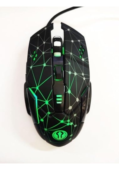 Gmx7 Rgb Gaming Mouse, 7 Tuşlu, Kablolu Usb, Gökkuşağı Led Aydınlatmalı, Optik Oyuncu Mouse, Stalker Warrior Siyah