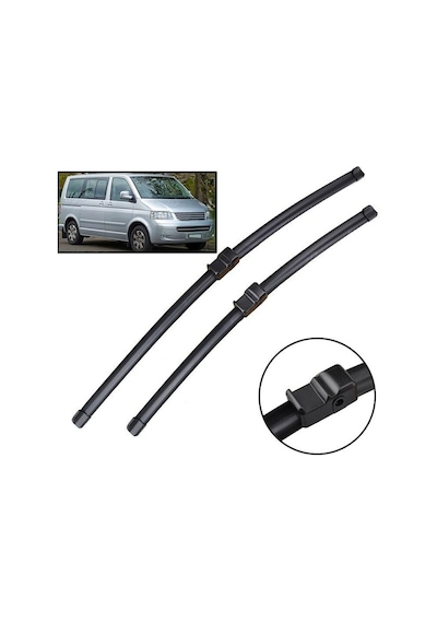 Volkswagen Transporter T5 Ön Cam Muz Silecek Takımı 2003--2009