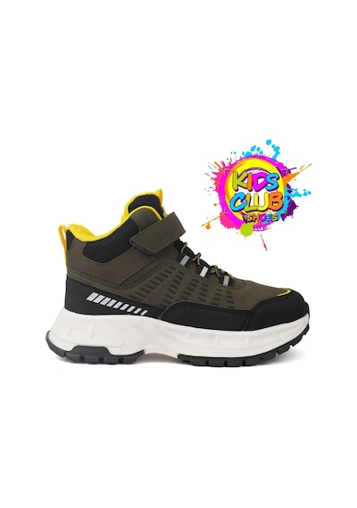 Cool Tiger Ortopedik Kaymaz Taban Unisex Çocuk Bot Haki