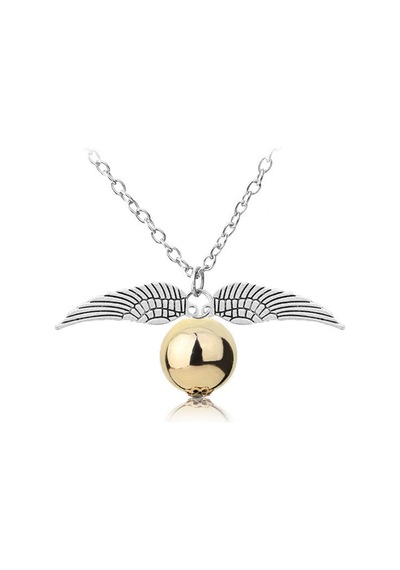 Müstesna Jwl Harry Potter Snitch Kolye Gümüş-Bronz Renklerinde