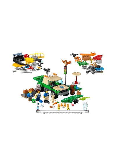 LEGO® City 60353 Vahşi Hayvan Kurtarma Görevleri 246 Parça