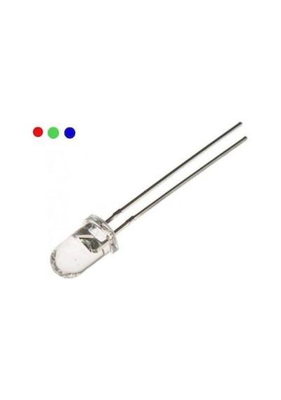 5Mm Rgb Flaşör Led 2 Bacaklı - Yavaş