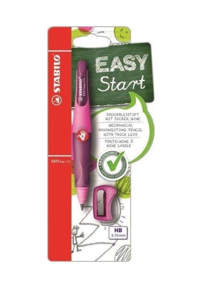 Easyergo 3,15 Mm Sağ El Kalemi - Ilk Yazı Kalemi - Pembe-lila Çok Renkli