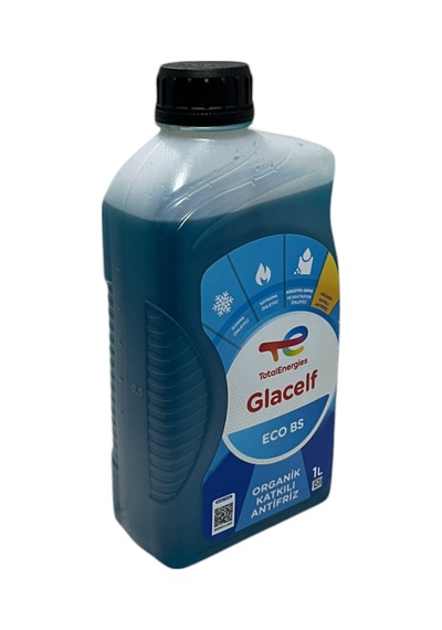 Total Glacelf Eco Bs Organik Katkılı 4 Mevsimlik Mavi Antifriz 1 Litre