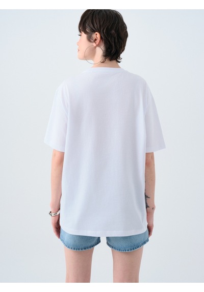 Kadın T-shirt Lf2040215 Off Whıte Beyaz
