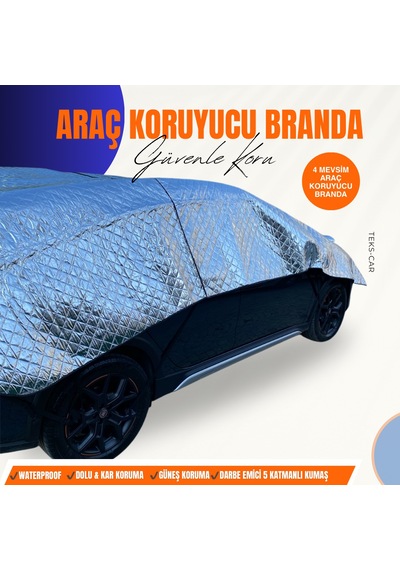 Hatchback Model Uyumlu Güneş&dolu&kar Koruyucu Oto Brandası