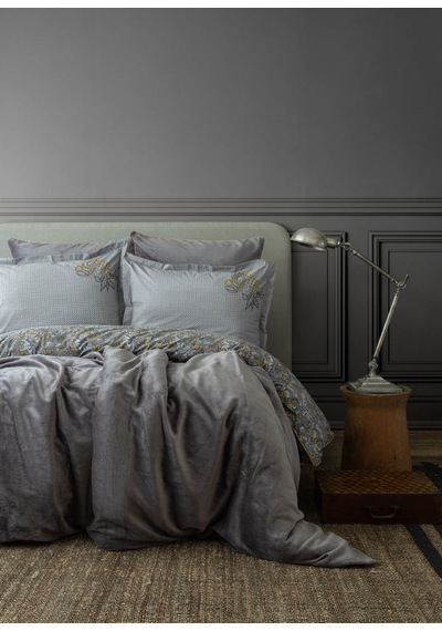 Çift Kişilik Antica Gray My Touch Nevresim Takımı Gri