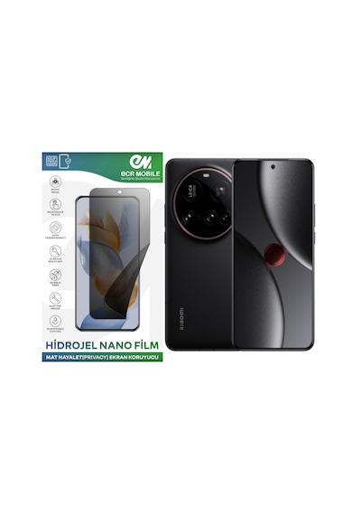 Xiaomi 15 Ultra Uyumlu Hidrojel Nano Ekran Koruyucu Film Hayalet Privacy Tempered Cam Değildir