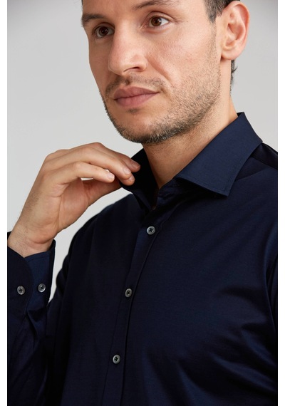 Bisse Platınıum Regular Fit Gömlek K.lacivert Pltg026 40 Koyu Lacivert