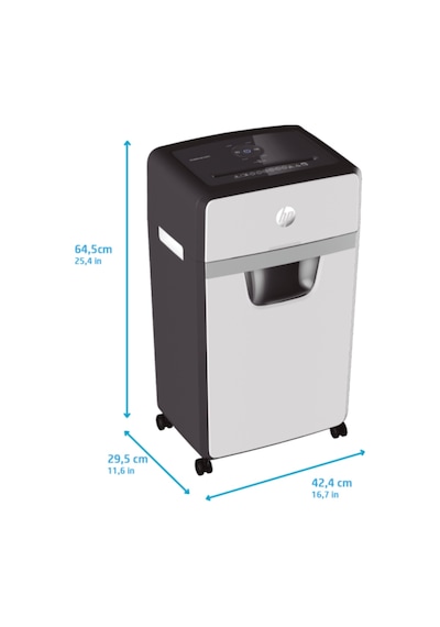 HP OneShred 24CC Evrak İmha Makinesi / Kağıt Kırpma Makinesi - Çapraz /Parçacık kesim -4mm x 35mm-30lt