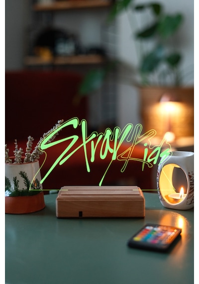 Straykids K-pop 16 Renk Kumandalı 3d Gece Lambası
