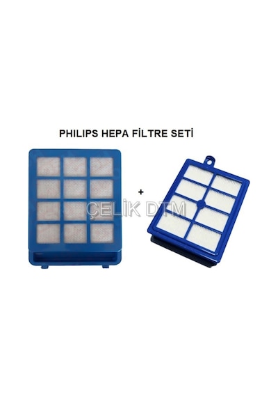 Philips Uyumlu Fc9928 Marathon Hepa Filtre Seti