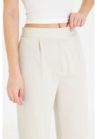 Kutaf Taş Wide Leg Geniş Paça Çırt Çırt Kapamalı Pile Detaylı Yüksek Bel Dokuma Kumaş Pantolon Taş Kutaf Taş Wide Leg Geniş Paça Çırt Çırt Kapamalı Pile Detaylı Yüksek Bel Dokuma Kumaş Pantolon Taş