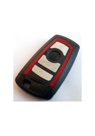Gma Keys Bmw Smart Anahtar Kabı Kumanda Kabı 4 Buton Kırmızı