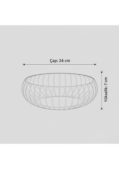 Şeffaf Cam Görünümlü Büyük Salata Kasesi Isıya Dayanıklı Servis Kasesi, Sofra Sunum Kasesi 24 Cm 7 Cm Diğer