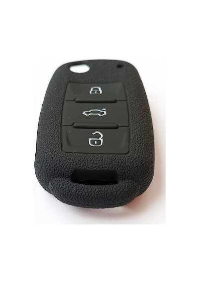 Volkswagen Seat Uyumlu Skoda Uyumlu Uds Silikon Anahtar Kılıfı Kumanda Kılıfı Oto Anahtarlık