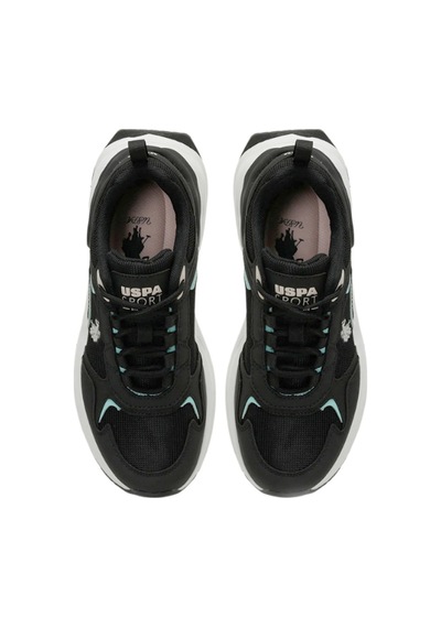 U.S. Polo Assn. 4M JACKY WMN 4FX Kadın  Siyah Sneaker